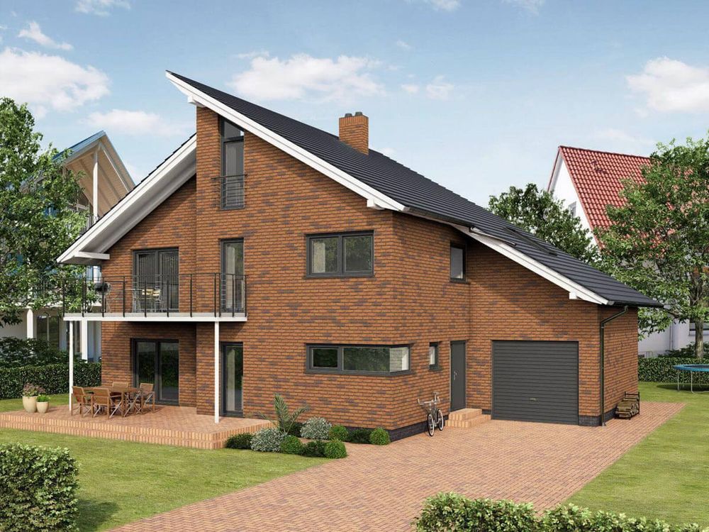 Feldhaus Klinker - R268NF9, Classic Nolani, 240x9x71 - Клинкерная плитка для фасада и внутренней отделки