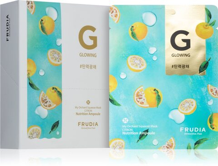 Frudia My Orchard Citron - осветляющая тканевая маска для уставшей кожи /   10x20  ml  / GTIN 8803348047216