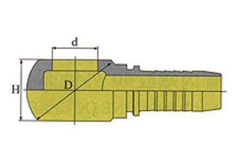Фитинг DN 12 BANJO 1/2