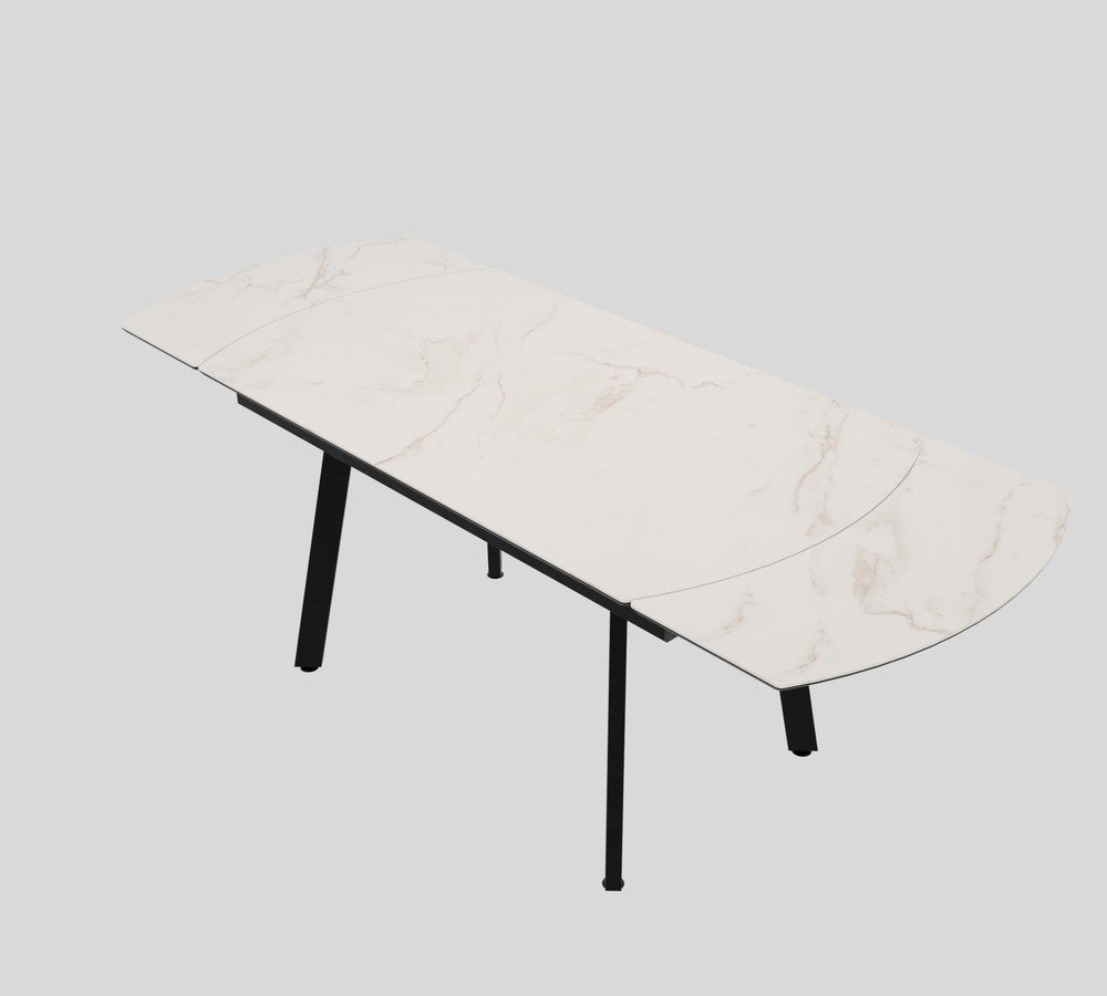 Стол керамический Князь 1400х800х300 Белый