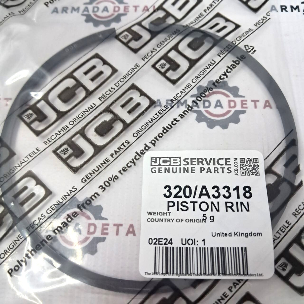 Комплект поршневых колец | 320/09094 | JCB