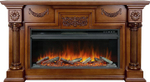 Каминокомплект London - Орех с очагом Vision 42 LOG LED