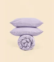 Наволочки (2 шт) - Melange Violet - 70x70