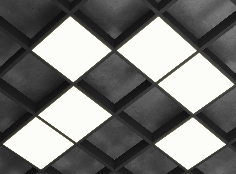 Светильник LED FTP Грильято Домино х1 150х150 (135х135) 12Вт 3000К IP20 1600лм DIOLUM