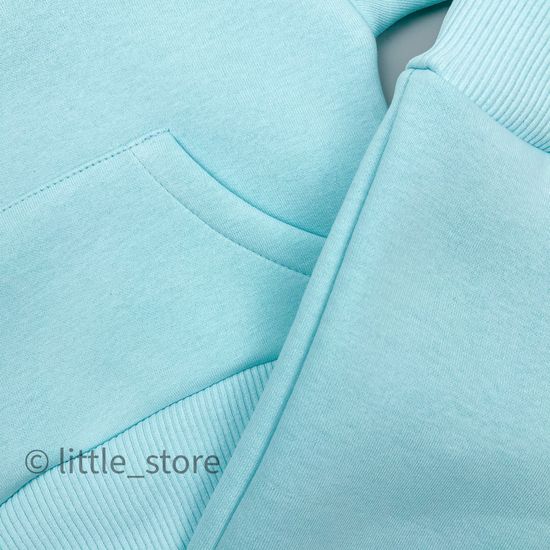 Комплект из футера с начесом "Simple" Ментол