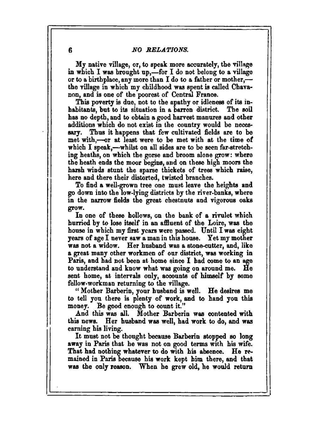 The Boy Wanderer Or, No Relations | Hector Henri Malot