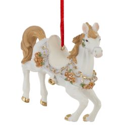 GAEM Фигурка декоративная подвесная "Лошадка", L12 W4,5 H9,5 см