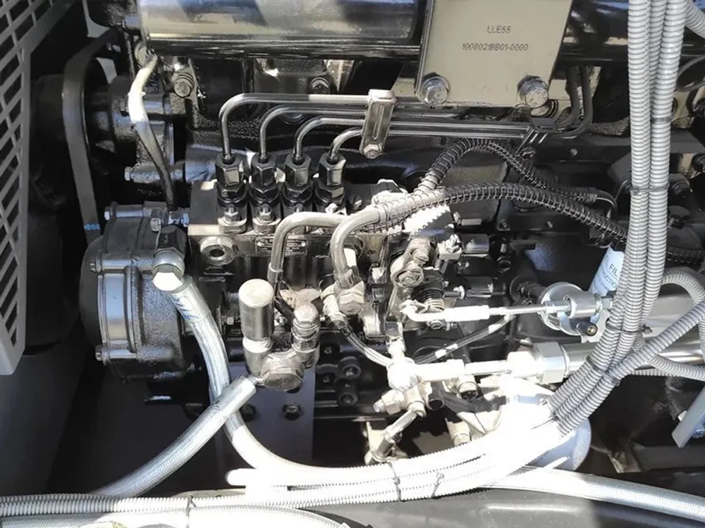 Дизельный винтовой компрессор Borey 41-7F Crossair на шасси