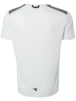 Мужская теннисная футболка Diadora SS T-Shirt Challange - белый