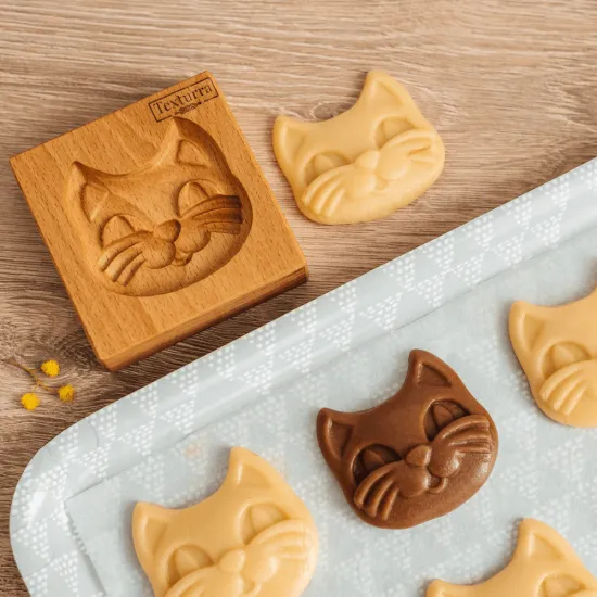 пряничная форма котик Тишка