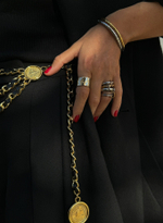 Браслет С ПОЛОСКАМИ gold