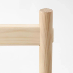 Подставка для книг - FLISAT IKEA/ ФЛИСАТ ИКЕА, 49x28x41 см, под беленый дуб