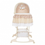 PITUSO Колыбель 3 в 1 Viana на колёсах Stars Beige/бежевый