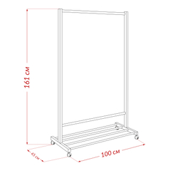 Вешалка напольная Leset Нова
