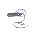 Габарит задний, стоп сигнал с проблесковым маячком 36-60V для электросамокатов и велосипедов