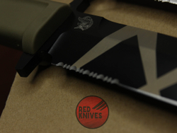 Нож Extrema Ratio Col Moschin - черная рукоять, клинок сатин