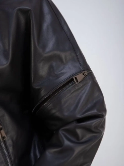 Куртка женская из натуральной кожи оверсайз Турция