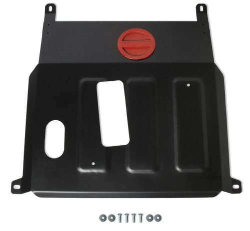 Защита картера и КПП АвтоБроня для Chevrolet Cobalt II (V - 1.5) 2011-2016 2020-н.в./Ravon R4 (V - 1.5) 2016-2020, штампованная, сталь 1.8 мм, с крепежом, 111.01024.1