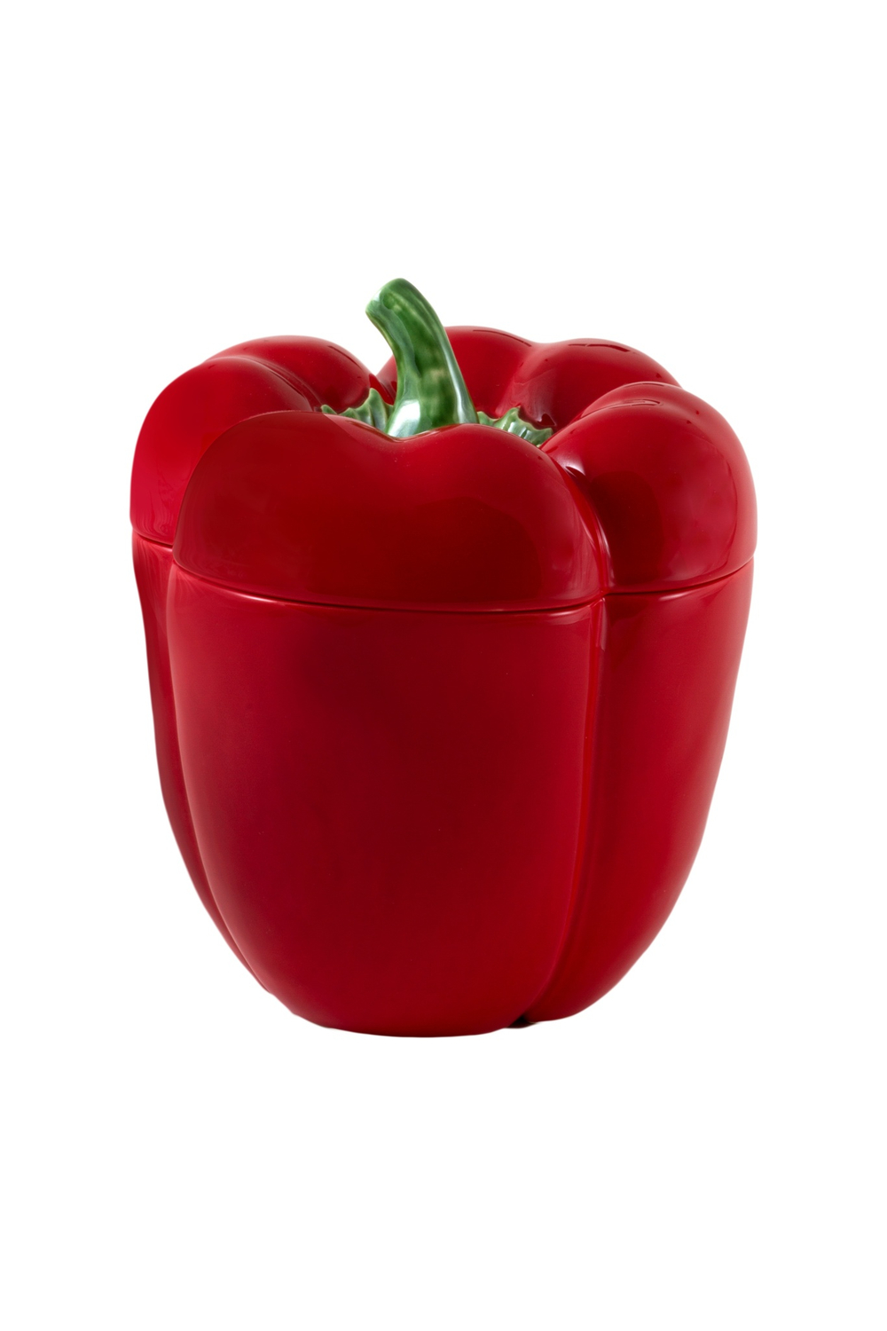 Емкость с крышкой Bordallo Pinheiro Pepper красная (12.5 см)