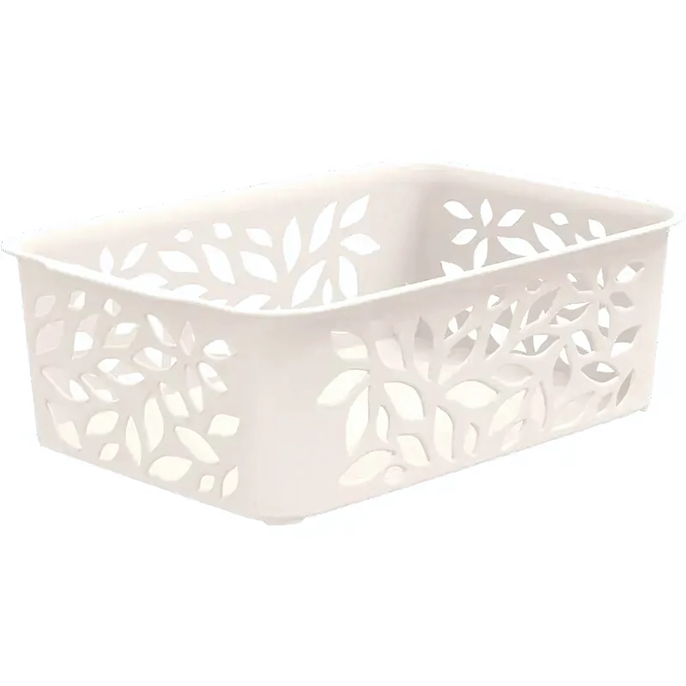 Корзина Leaves 1,2л 184х62мм (молочный)