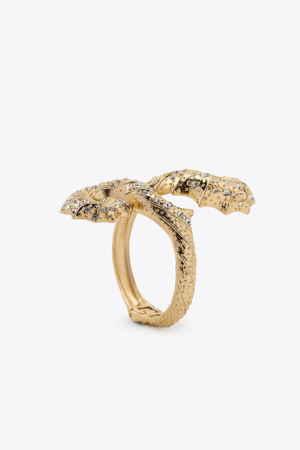 ZARA ЖЕСТКИЙ БРАСЛЕТ, ЗОЛОТИСТЫЙ