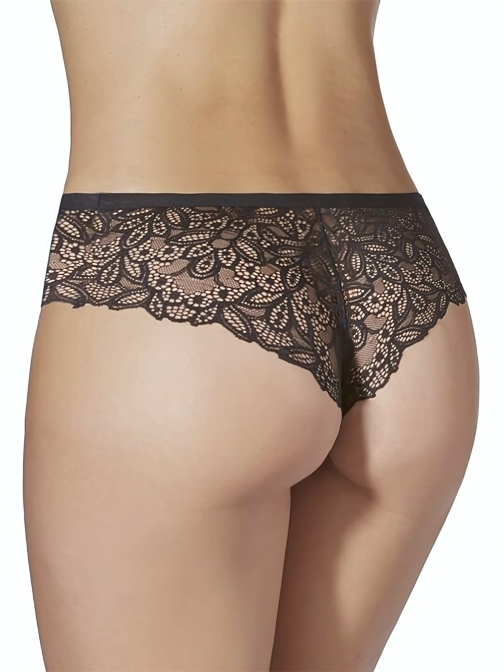 Трусики-бразилиана с низкой линией талии Bella Best Comfort (Размер: S) (Цвет: кремовый)