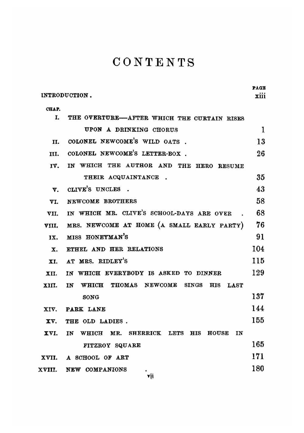 The Newcomes. Memoirs of a Most Respectable Family | W. M. Thackeray