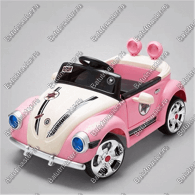 Детский электромобиль "Mini" розовый, стандартная комплектация