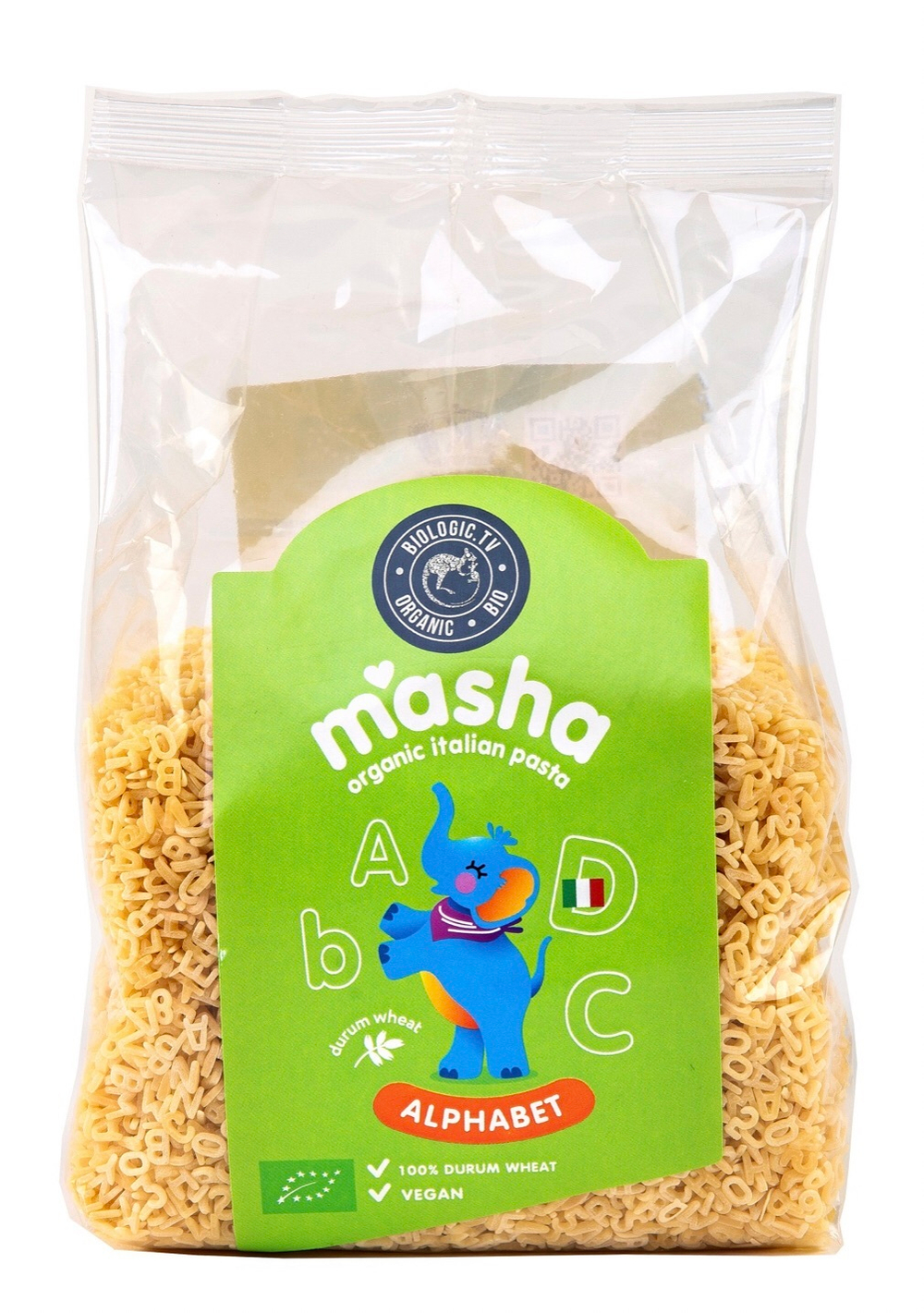 Паста Masha Alphabet, Biologic, 500г