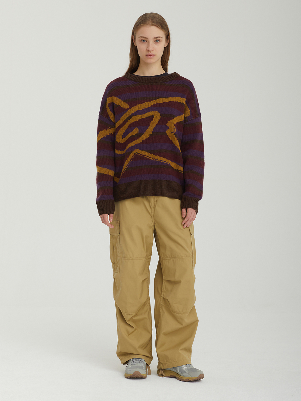 Женский Свитер Cosmic Striped