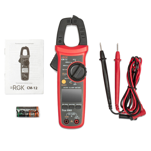 Токоизмерительные клещи CM-12 RGK 776479