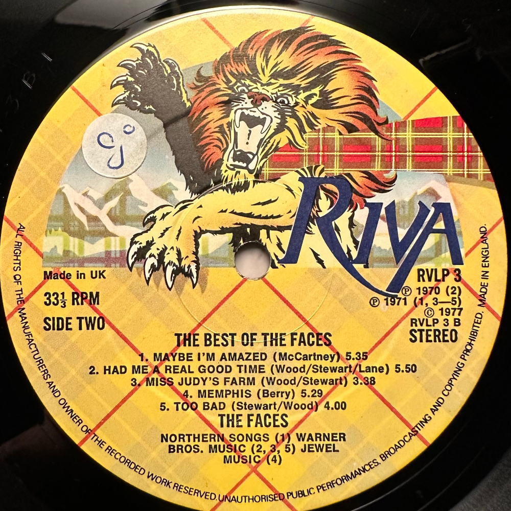 Faces - The Best Of The Faces 2LP (Англия 1977г.)