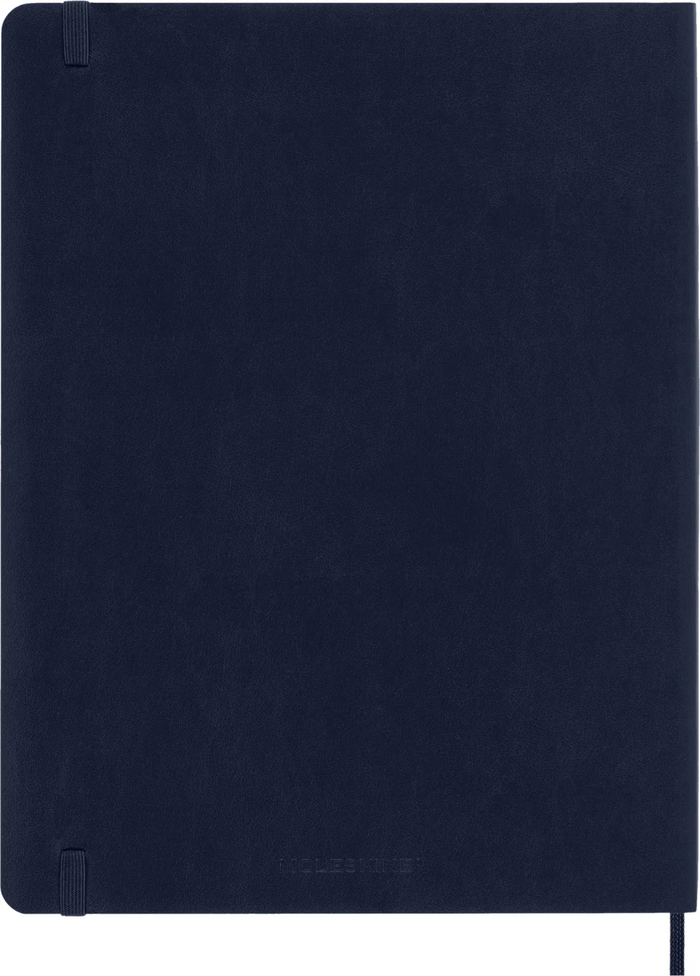 Еженедельник на 2025 год Moleskine Classic Soft WKNT XL (DSB2012WN4) 19х25см мягкая обложка синий сапфир