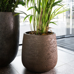 Кашпо Concretika Cone D38 H41 Erosia