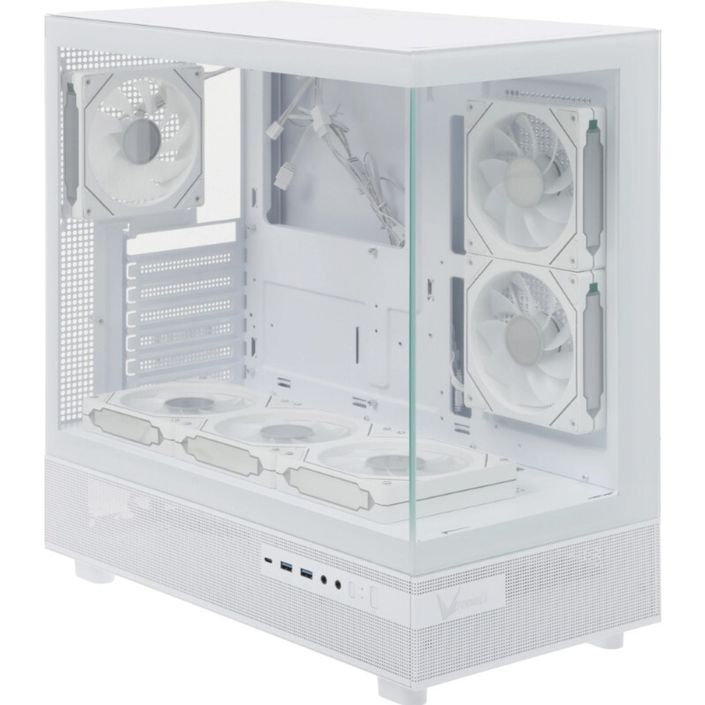 Корпус Formula V Line Crystal Z8 Cosmic White, ATX, без БП