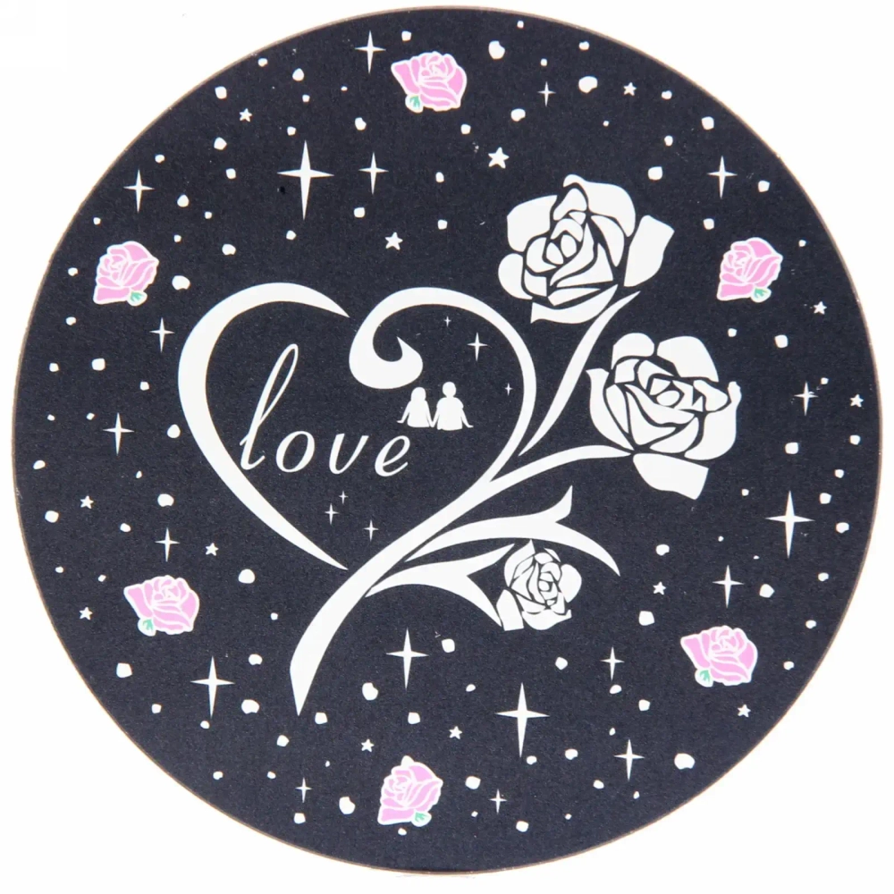 Диско-шар «Fantasy - Ушки» (в комплекте 6 картинок) 13*14 см, 5 реж, батарейки 4хАAА, USB, RGB (220V)