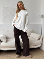 Лонгслив оверсайз