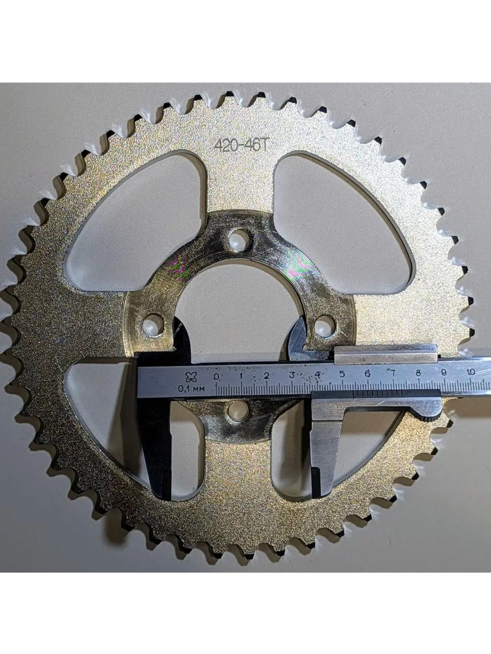 - - Звезда ведомая (420-46) на Альфа, Дельта, питбайк