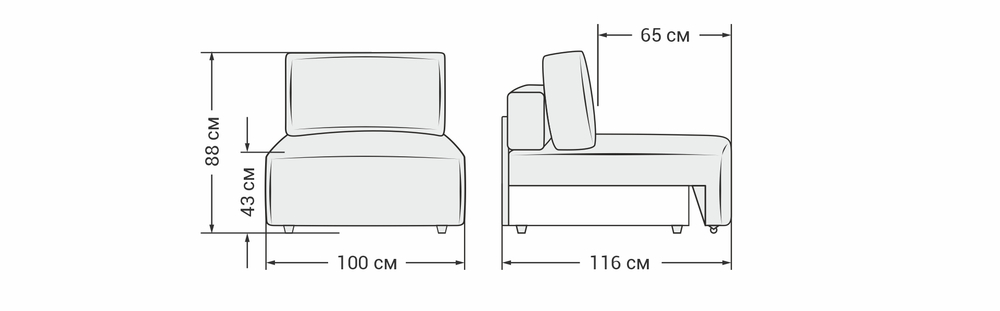 Босс Софт Модуль спальное место Велюр Роял шампань