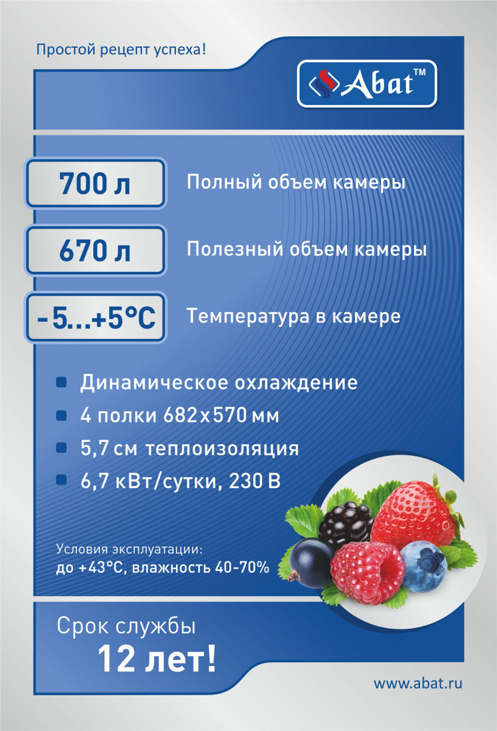 Шкаф холодильный универсальный ШХ-0,7-01 нерж.
