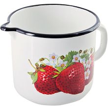 Кружка с носиком эмалированная КМЗ 40104-072-4са 1 л