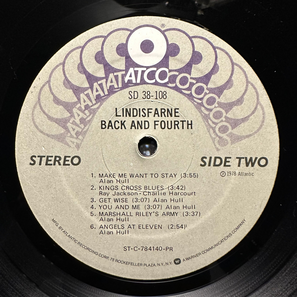 Lindisfarne - Back And Fourth (США 1978г.)