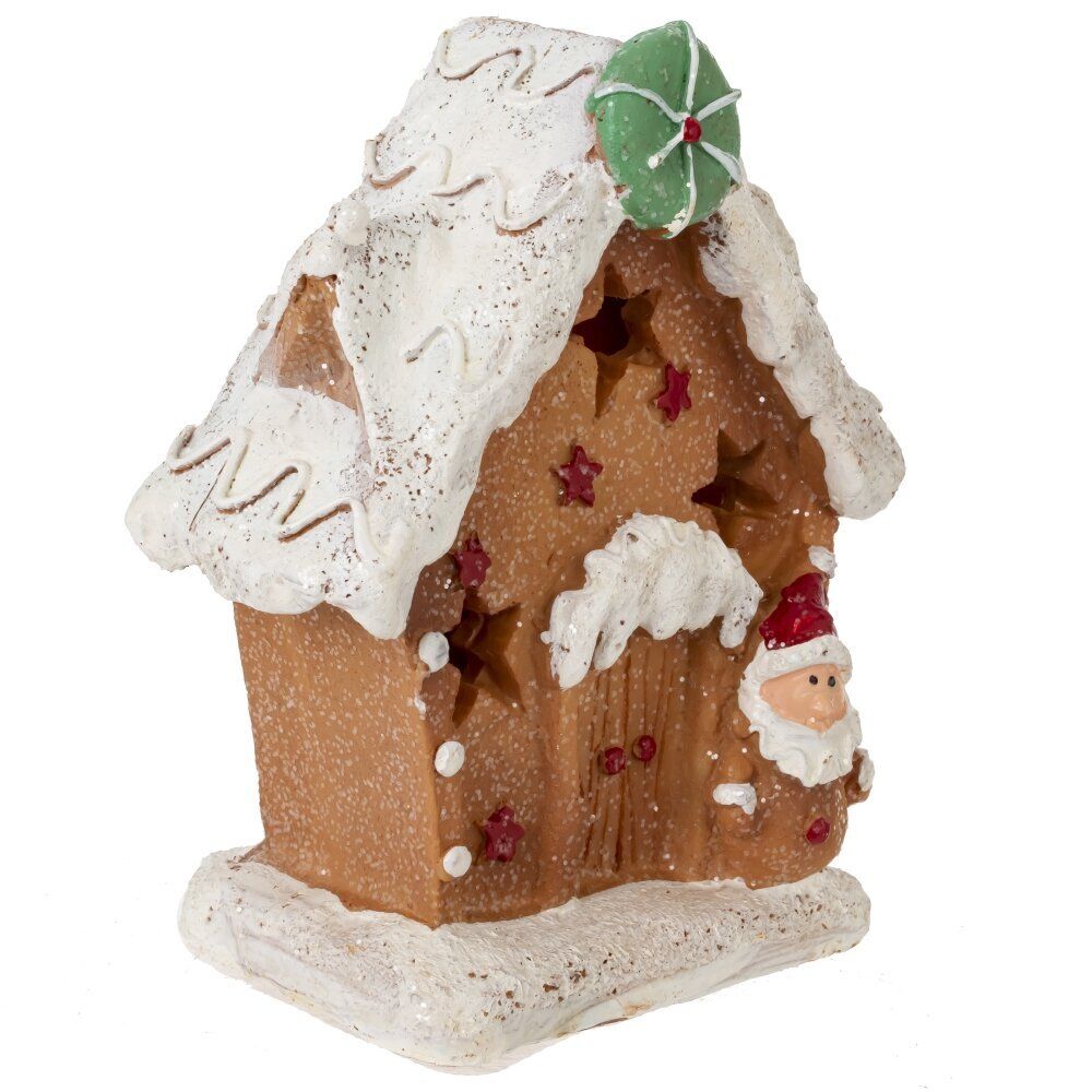 GAEM Фигурка декоративная с подсветкой "Домик"(LR44x2), L11 W6 H13 см