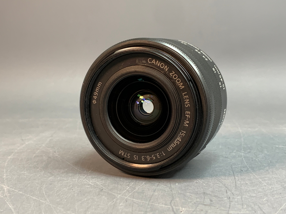 Canon EF-M 15-45mm f/3.5-6.3 IS STM, ERR 60 ошибка объектива