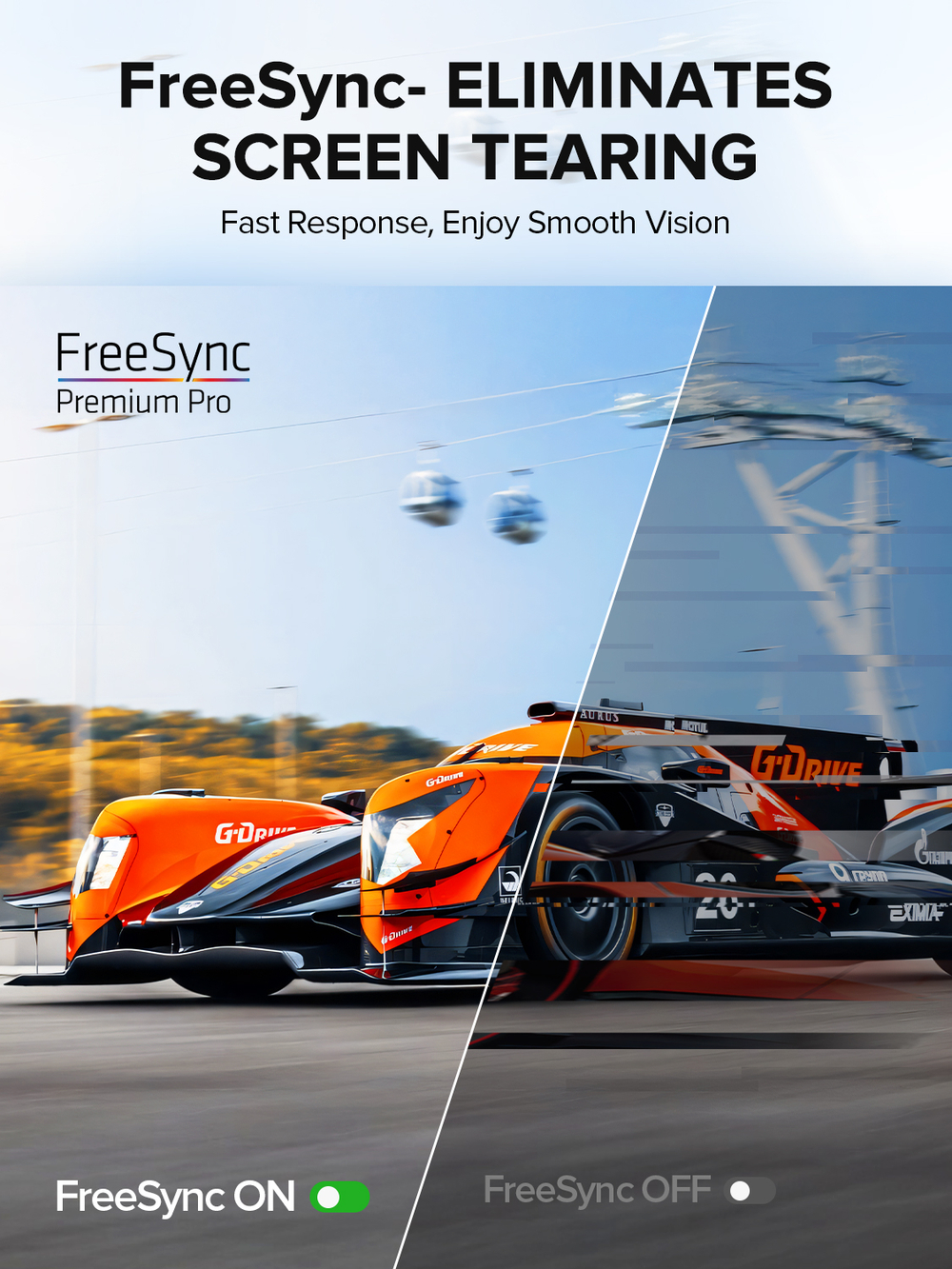 24.5" Портативный игровой монитор UPERFECT Umax25 Pro 2560x1440, 240 Гц, IPS