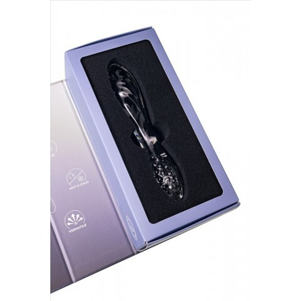 Стеклянный фаллоимитатор Satisfyer Dazzling Crystal (18,2×3,6 см) прозрачный