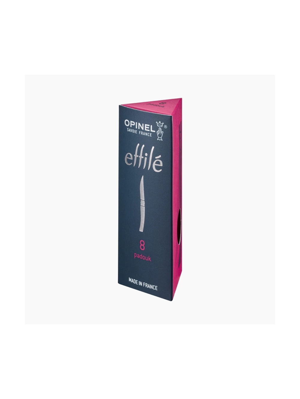 Нож филейный Opinel №8, нержавеющая сталь, рукоять из падука