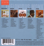 Thelonious Monk / Original Album Classics (5CD)