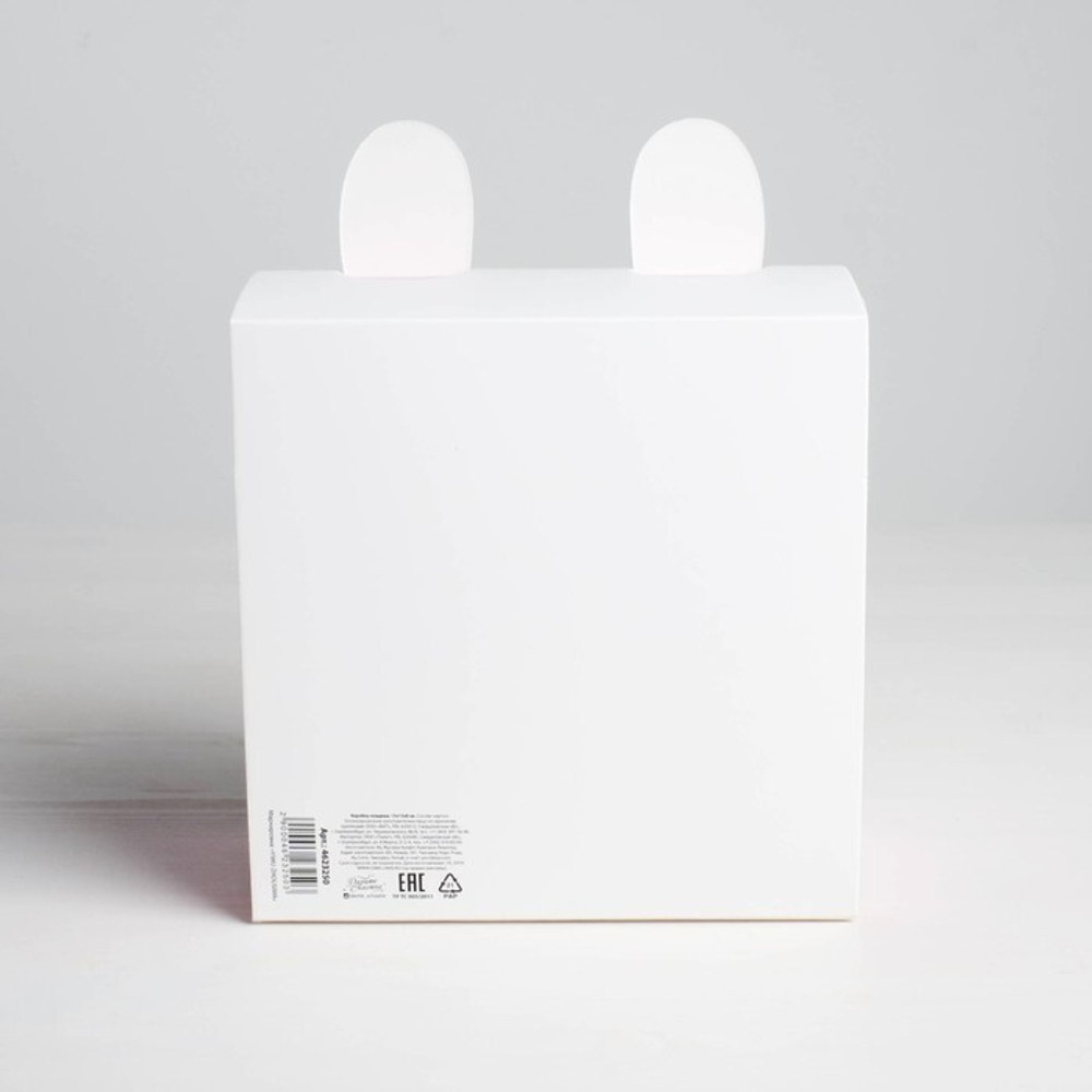 Коробка складная «Зайчик», 15 х 15 х 8 см