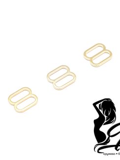 Рамка-регулятор Италия, 10 мм, металл, золото